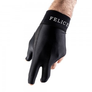 Handschuh Felice Fingerless schwarz