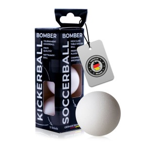 Kickerball Bomber Roberston, 3er Set, weiss