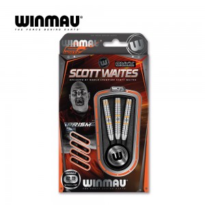 Steeldart Winmau Scott Waites silver colour 1019