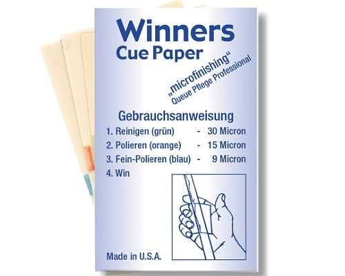 Winners Cue Paper Schleifpapier