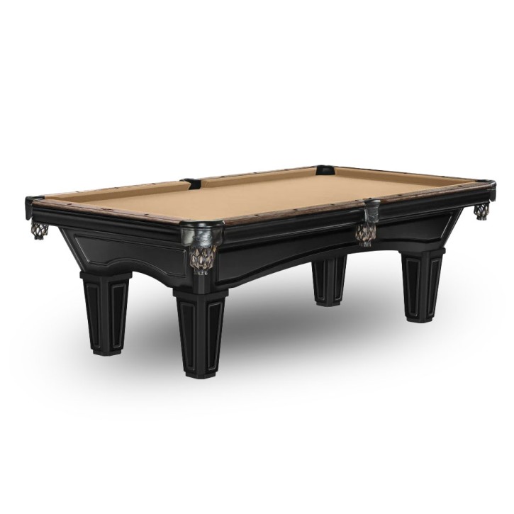 Pool-Billardtisch Brunswick Glenwood Tapered, 7ft., schwarz matt/coffee