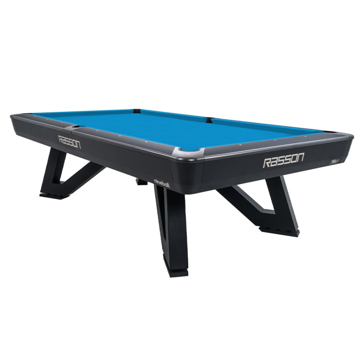 Pool-Billardtisch Rasson Wolf, 9 ft. schwarz, EPBF