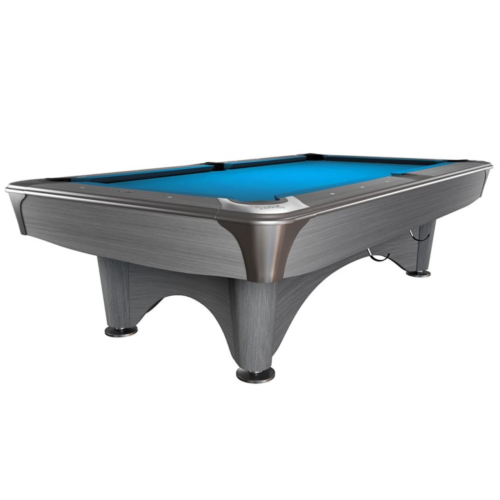 Pool-Billardtisch Dynamic IV 9ft. Hellgrau, 9-Fuss / Simonis 760 tournamentblue