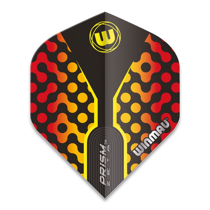 Fly Winmau Prism Zeta, Red/Yellow 6915-308