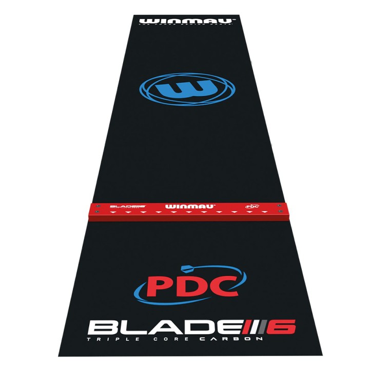 Winmau Dartmatte Pro Zone Precision Blade 6 inkl. Oche 8216