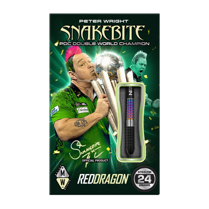 Steeldart Red Dragon Peter Wright Corra 90%, 24g