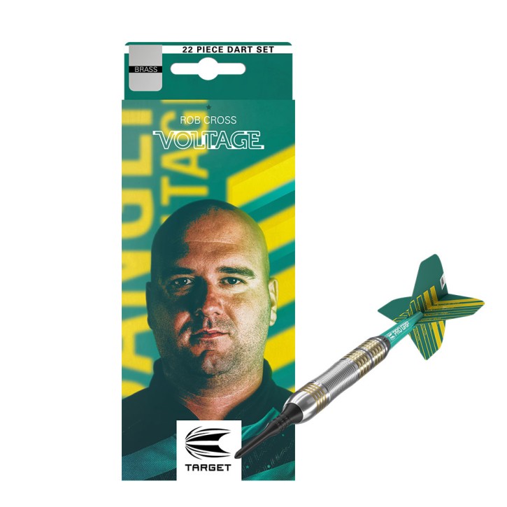 Softdart Target Rob Cross Brass Set, 18g