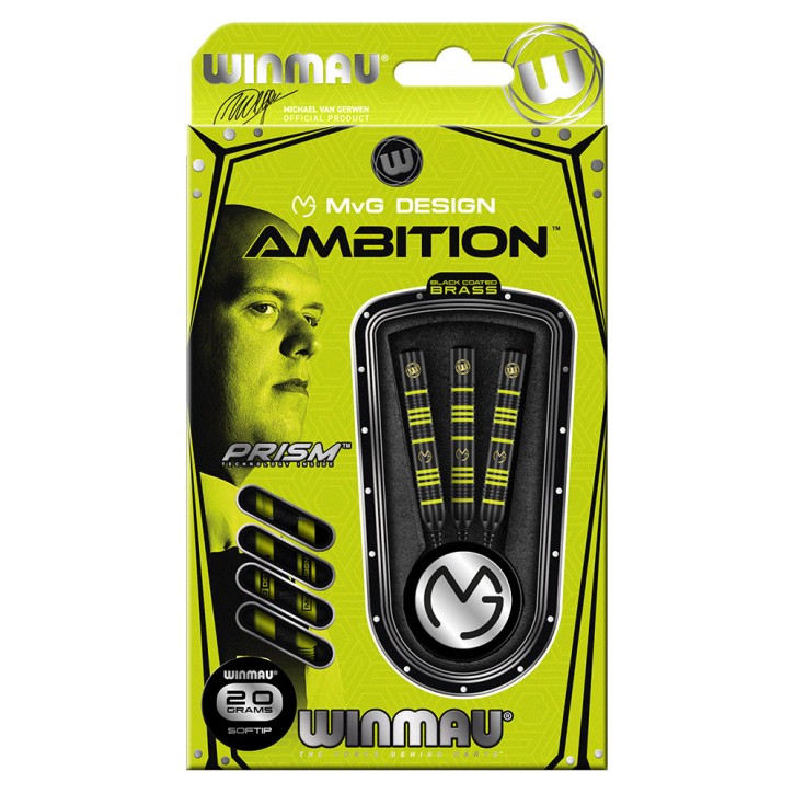 Softdart Winmau MvG Ambition 2237-20g